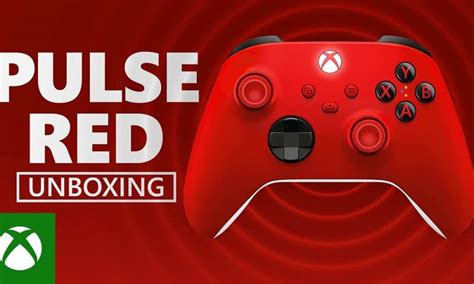 Xbox Pulse Red Wireless Controller Unboxed in New Video