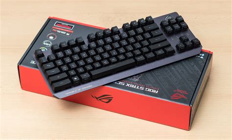 ASUS ROG Strix Scope RX TKL Wireless Deluxe gaming keyboard review ...