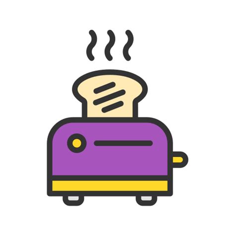 Toaster Generic color lineal-color icon