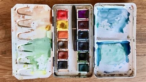 How to make watercolor pans - Watercolor Affair