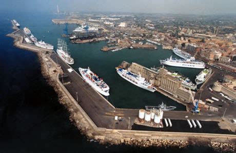 Professor Cruise Ship: Cruise Port - Civitavecchia, Port of Rome