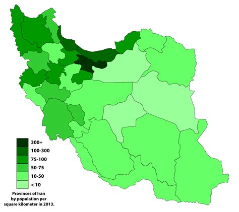 Population Density of Iran. : r/MapPorn