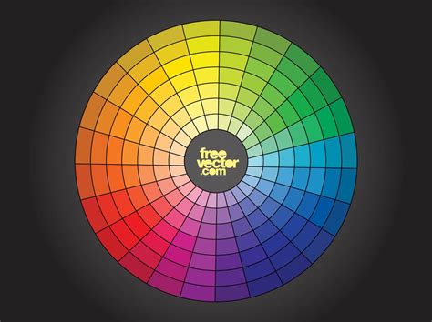 Free Color Wheel Vector Vector Art & Graphics | freevector.com