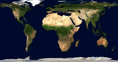 Map of Africa Actual Size