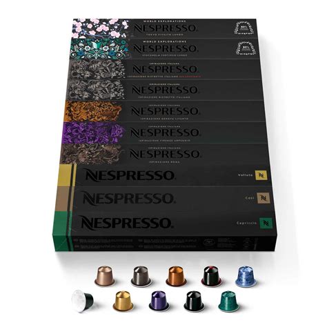 Nestle Nespresso Capsules OriginalLine Ispirazione Espresso Variety ...