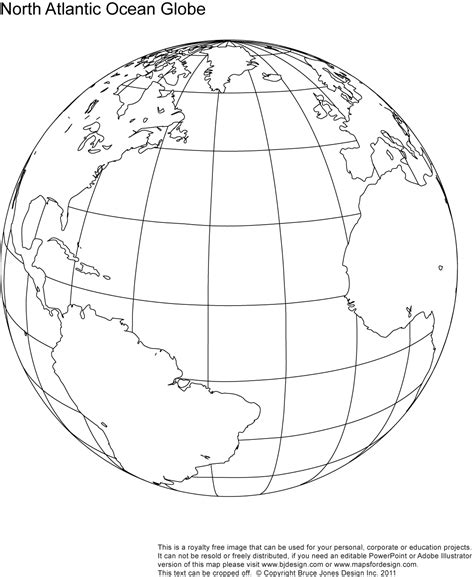 9 Best Images of Printable Outline World Globe - Printable Blank World ...