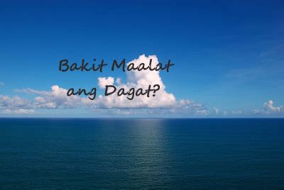 Alamat Ng Dagat Na Maalat