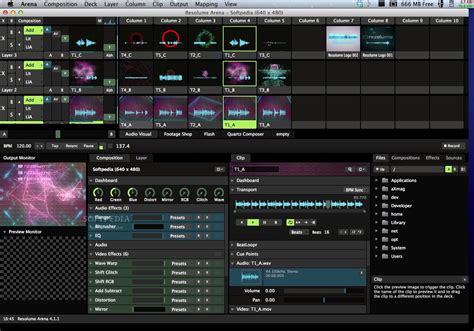 Resolume Arena (Mac) - Download, Screenshots