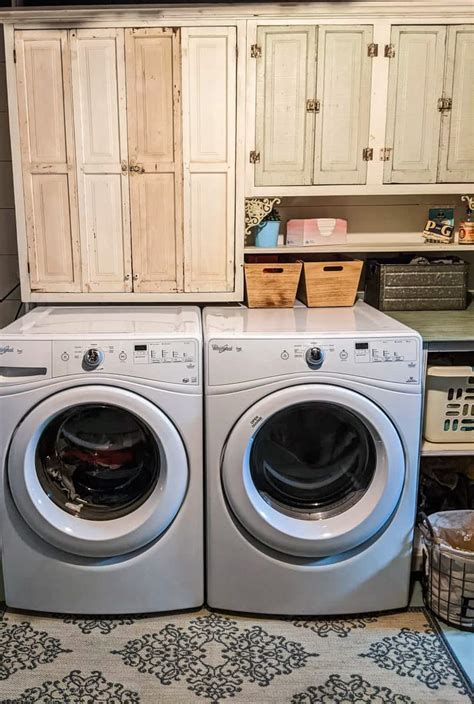 45 DIY Unfinished Basement Laundry Room Ideas - Our Vintage Bungalow