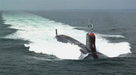 USS VIRGINIA CLASS FAST ATTACK NUCLEAR SUBMARINE US NAVY