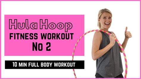 Hula Hoop FITNESS WORKOUT / No2 - hula hoop dance routines - YouTube