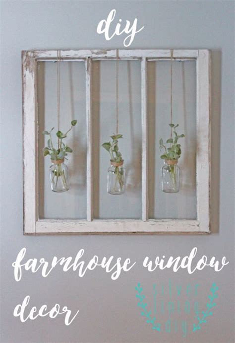 30 DIY Farmhouse Decor Ideas For Your Bedroom | Window decor diy, Farmhouse style decorating ...