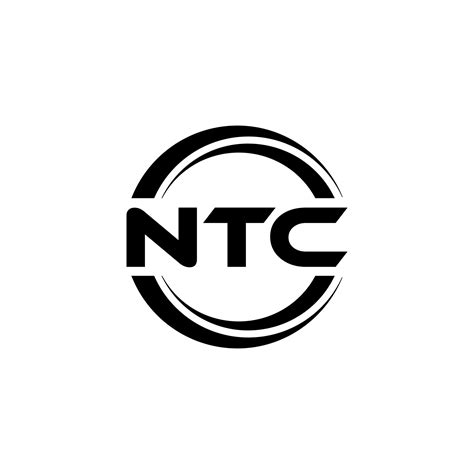 NTC letter logo design in illustration. Vector logo, calligraphy designs for logo, Poster ...