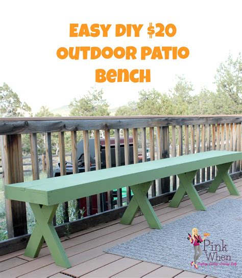 13 DIY Outdoor Bench Ideas You Can Build – Top Reveal