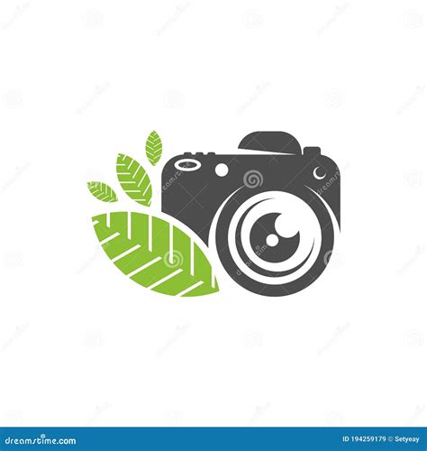 Nature Camera Logo Design Vector Template, Camera Photography Logo Concepts Stock Vector ...