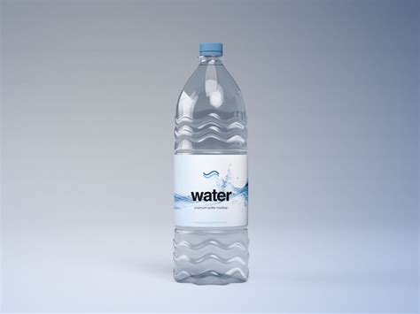 Plastic Water Bottle Mockup – Free Mockups | pixelify.net