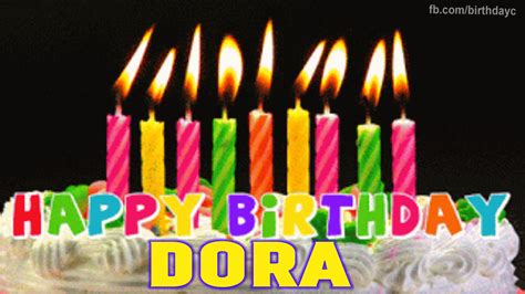 Happy Birthday DORA images gif