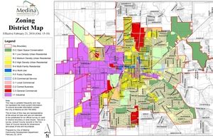 Zoning Map | The City of Medina Ohio