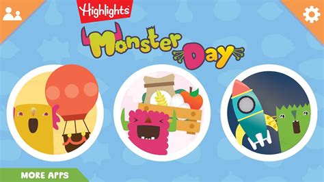 Highlights Monster Day - Lovable monster fun for kids