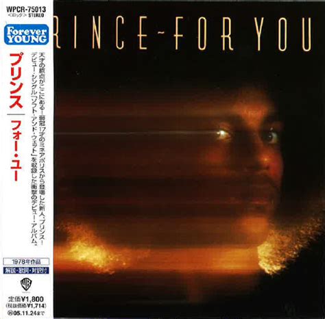 Prince – For You (2005, CD) - Discogs