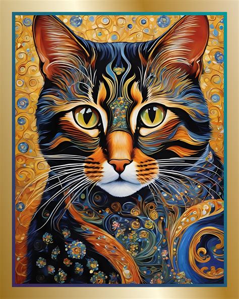 Cats Art Painting Abstract Free Stock Photo - Public Domain Pictures