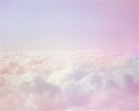 Desktop Wallpaper Pastel Aesthetic Clouds Background - Land to FPR