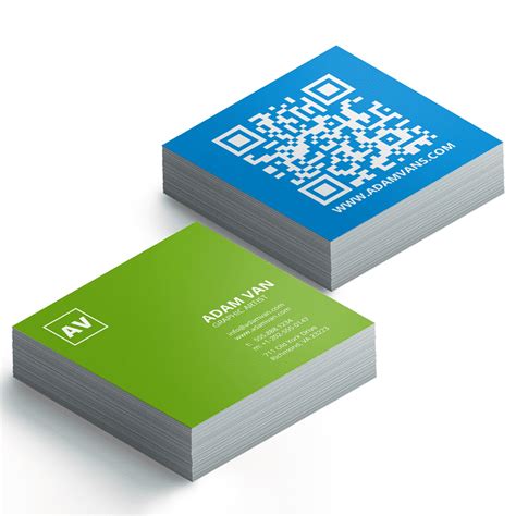 Square Business Cards - Creation Station Printing