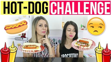 HOT DOG CHALLENGE - YouTube