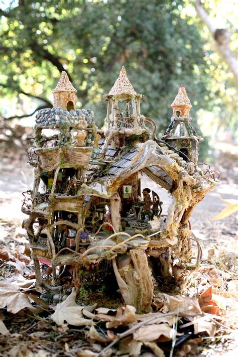 The Fairy Castle Amazing Forest House 2 1/2' tall | Etsy | Fairy garden, Fairy castle, Fairy houses