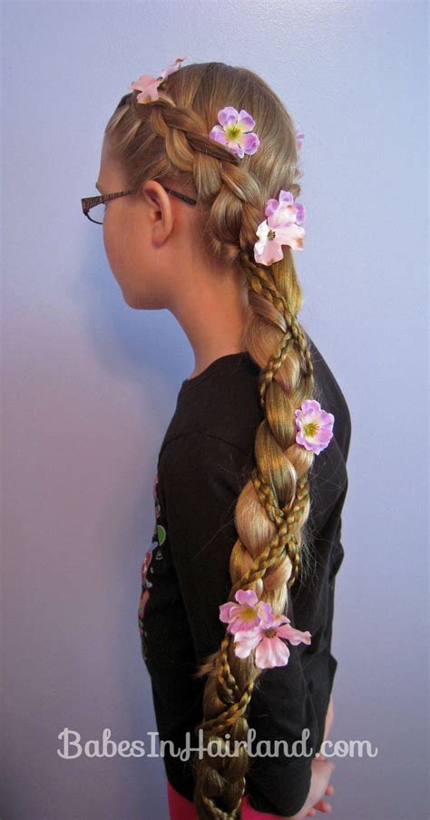 Rapunzel Hair Tutorial - Using Extensions - Babes In Hairland