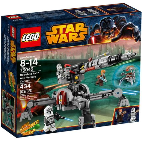 LEGO Star Wars Republic AV-7 Anti-Vehicle Cannon Building Set - Walmart ...