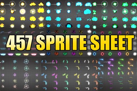 Super Big Pack Effects Sprite Sheet | Fire & Explosions | Unity Asset Store