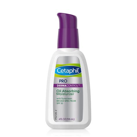 Cetaphil Pro Dermacontrol Oil Absorbing Face Moisturizer, For Oily Skin, 4 Fl Oz - Walmart.com ...