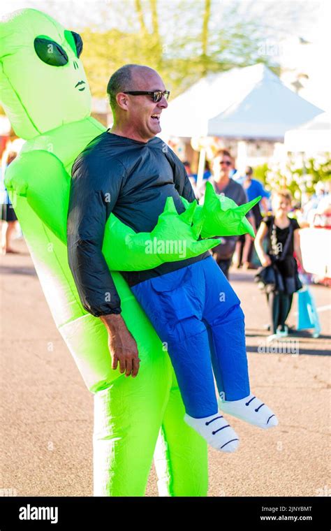 Alien costume hi-res stock photography and images - Alamy