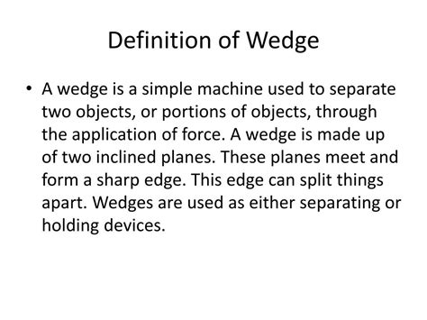 PPT - The Wedge PowerPoint Presentation, free download - ID:2452675