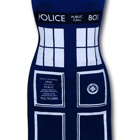 Doctor Who Tardis Costume Tank Dress