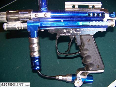 ARMSLIST - For Sale: Spyder paintball gun`