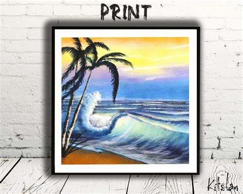 Bob Ross Painting Tropical Seascape Season 12 Episode 9 | Etsy