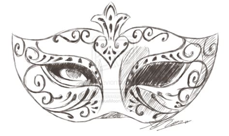 ~Mask Sketch~ by Minzymons on deviantART | Mask drawing, Design art drawing, Drawings