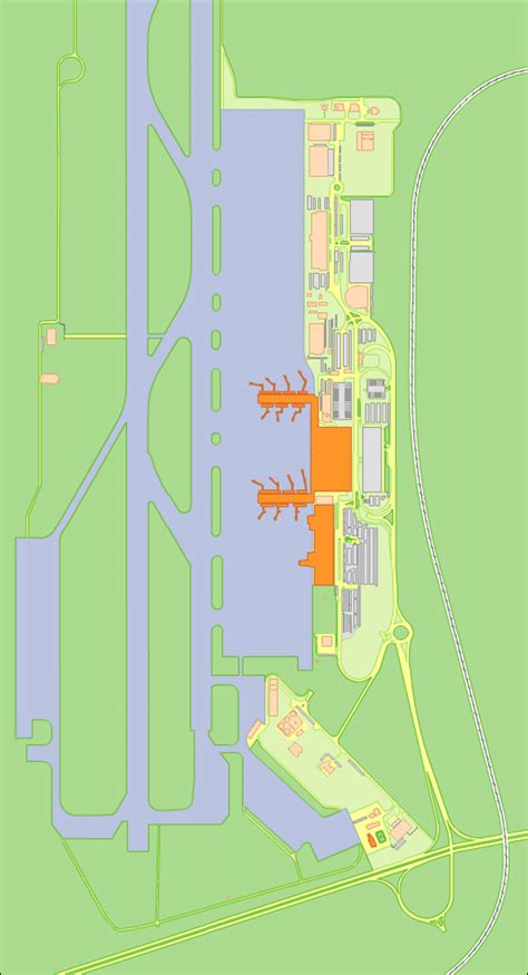 Malaga Airport Map