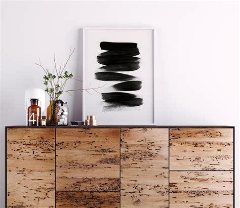 Zen Printable Wall Art Black and White Print Acrylic - Etsy