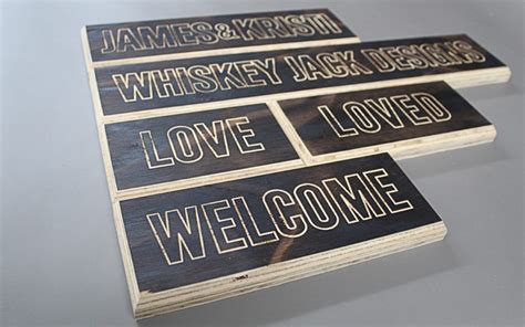 Carved wood signs - Custom Signs 3D