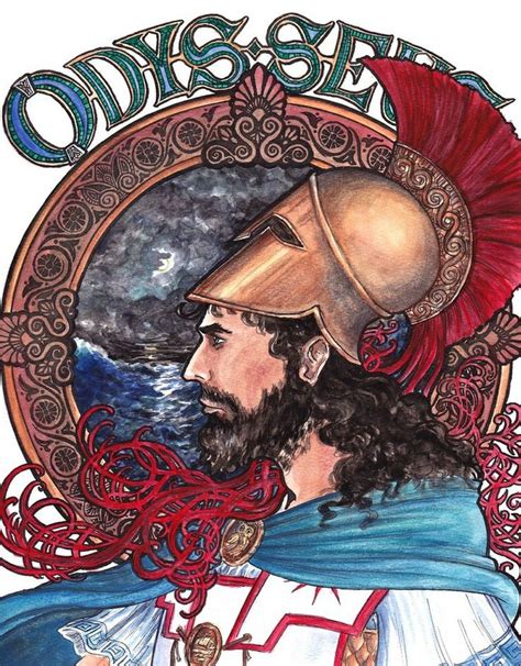 Odysseus by Theophilia | Greek mythology art, Greek and roman mythology, Mythology art