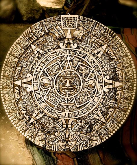 The Mayan calendar that ends Dec. 21, 2012. | Mayan art, Aztec art ...