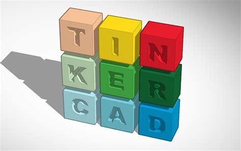 3D design logo | Tinkercad