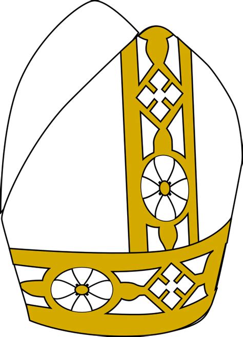 Clipart - Pope hat