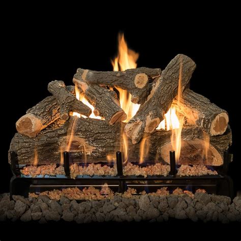 Grand Canyon 18-Inch Arizona Weathered Oak Vented Natural Gas Log Set W ...