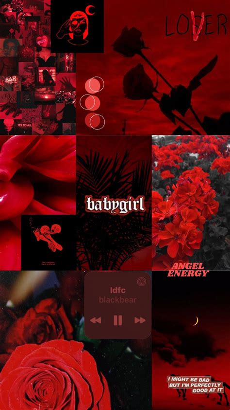 Aesthetic Dark Red Wallpapers - Wallpaper Cave