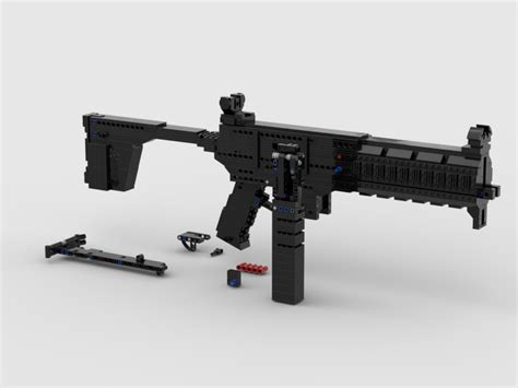 LEGO MOC LEGO MPX Submachine Gun (Working) by THE_MOC_CHANNEL | Rebrickable - Build with LEGO