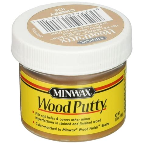 Minwax 13615000 Wood Putty, 3.75 Ounce, Cherry - Walmart.com - Walmart.com